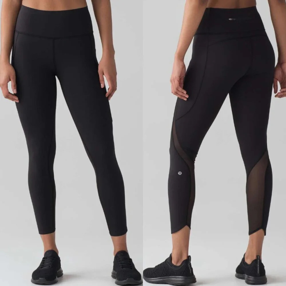 Lululemon Pace Perfect 7/8 Tight (25") Black 21372